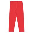 Active Essentials: Boys  Solid Color Athletic Leggings - Scarlet Online now