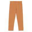 Active Adventures: Solid Color Leggings for Energetic Boys - Raw Sienna Online Hot Sale