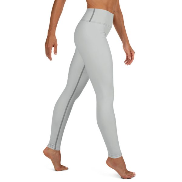 Active Chic: Women s Solid Color Yoga Pants Leggings - Smoke Discount