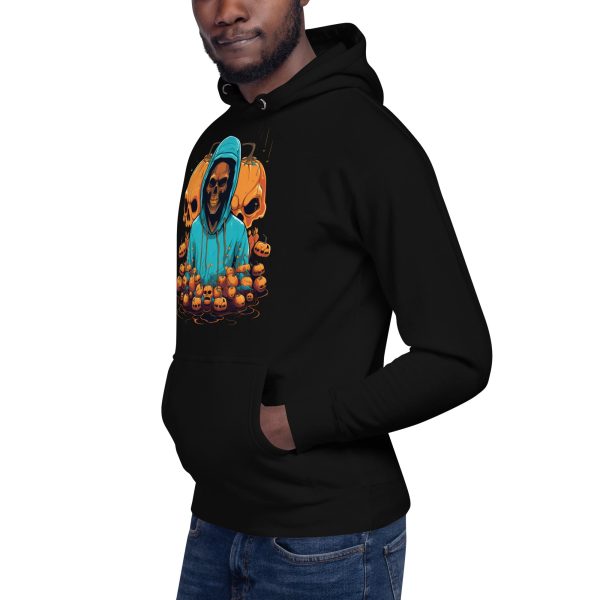 Embrace the Eerie with Halloween Skeleton Man Hoodies 001 Discount