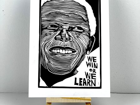 Nelson Mandela - We Win or We Learn Online Sale