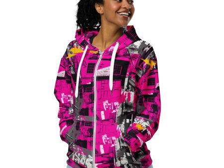 Womens Zip Hoodie - Urban Decay 002 Cheap