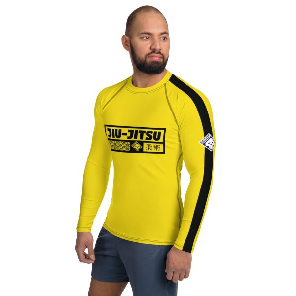 Mens Long Sleeve BJJ Rash Guard - Jiu-Jitsu 019 - Bruce Lee Game of Death Discount